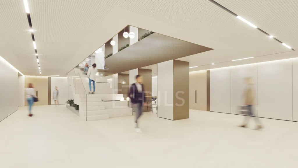 Entrée - Office Building with Gym in Lisbon Centre