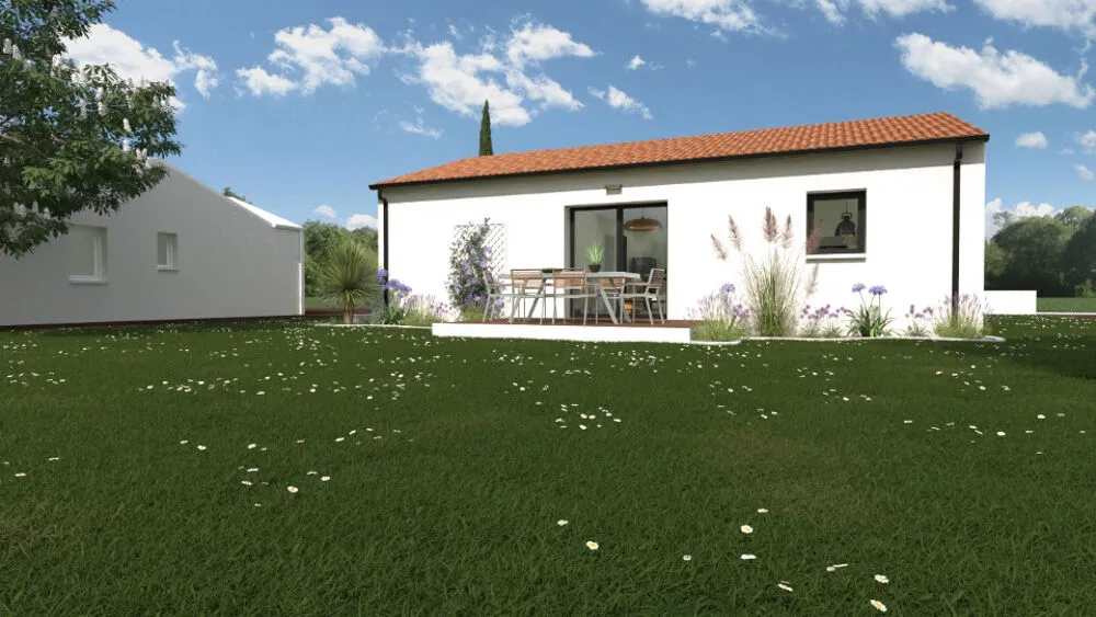 Maison Neuve 3 Pièces avec Jardin à Saint-Lys