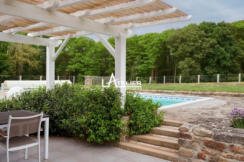Bassein - Rustic Stone House with Pool in Countryside