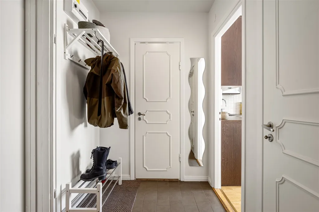 Entrée - 1.5-Bedroom Flat with Balcony in Uppsala