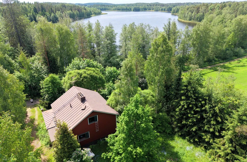Vista aerea - Cottage with Sea View in Heinola