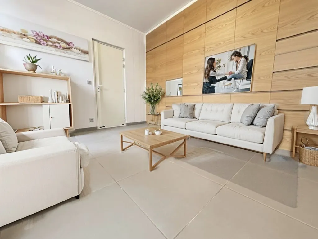 Séjour - Studio en RDC avec Double Utilisation à Paris
