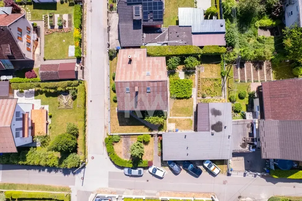 Vista aerea - Spacious Family House with Workshop in Maribor