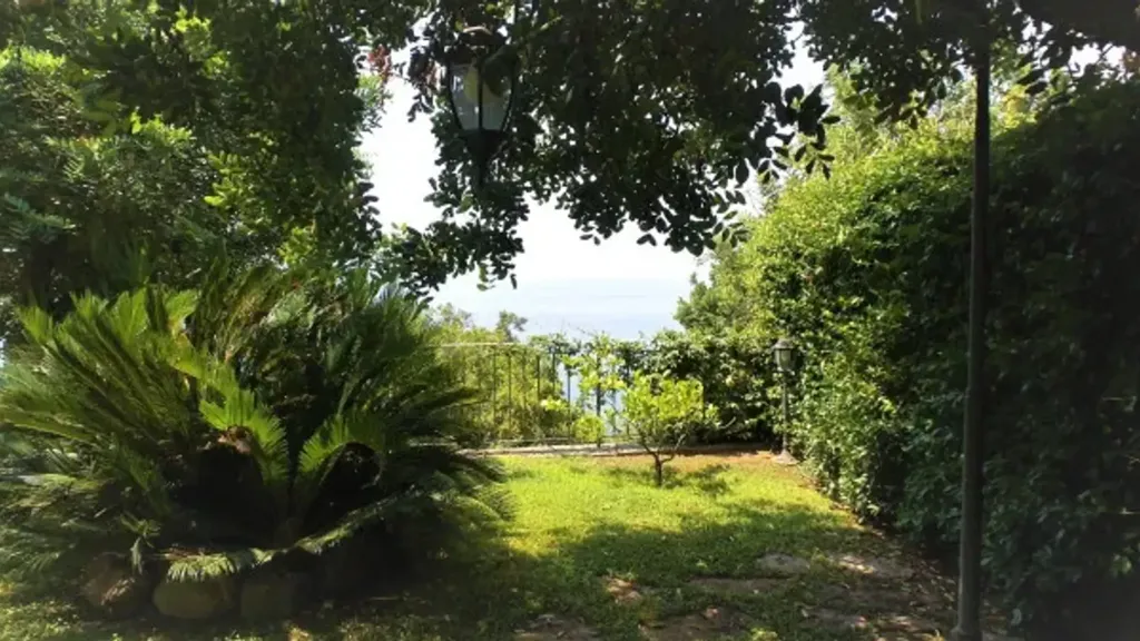 Garden - Villa with Seafront Access in Maratea