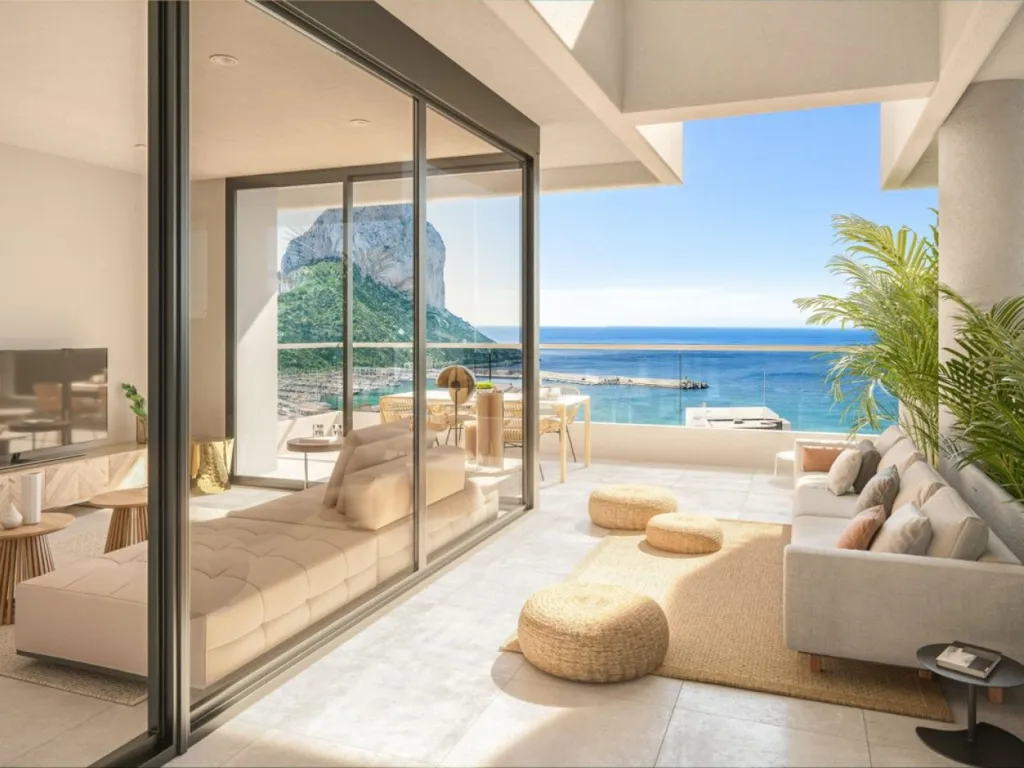 Séjour - Luxury Penthouse with Sea View in Calpe