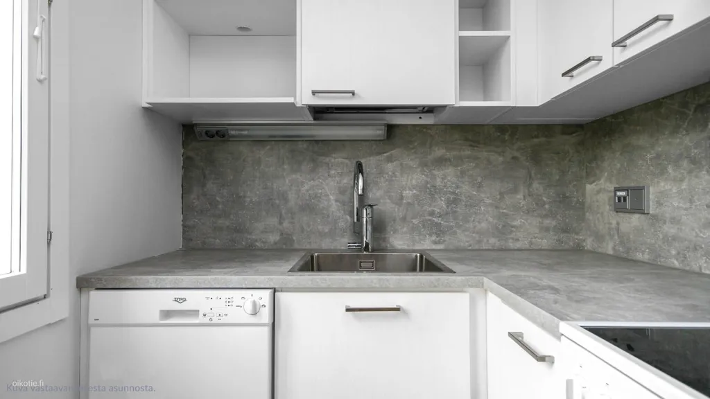 Cuisine - Renovated Studio Flat in Matinkylä, Espoo