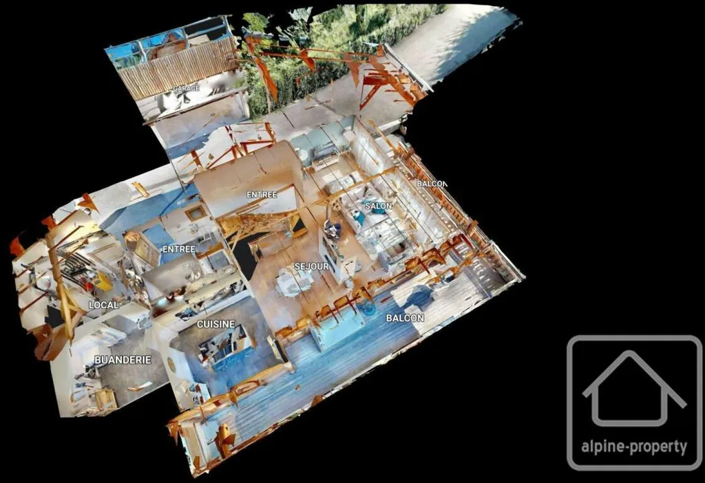Planimetria - Modern Chalet with Panoramic Views in Petit Châtel