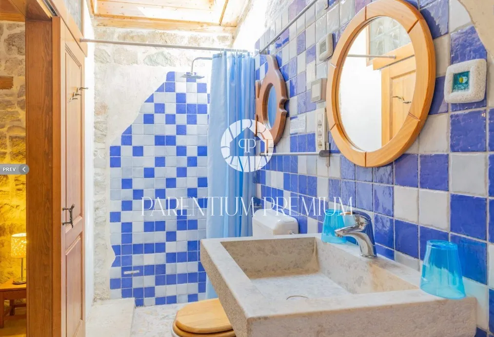 Salles de bain - Charming Stone House with Pool near Poreč