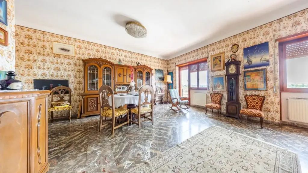 Söögituba - Apartment with Balconies in Central Rome