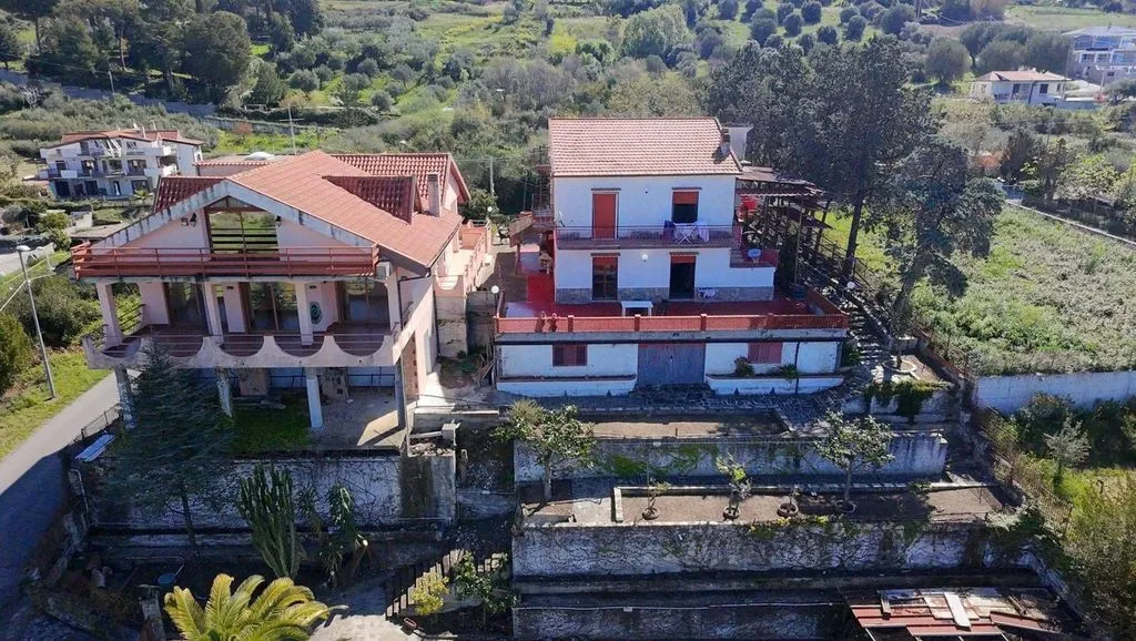 Vue aérienne - Panoramic Villa with Sea View in Agropoli