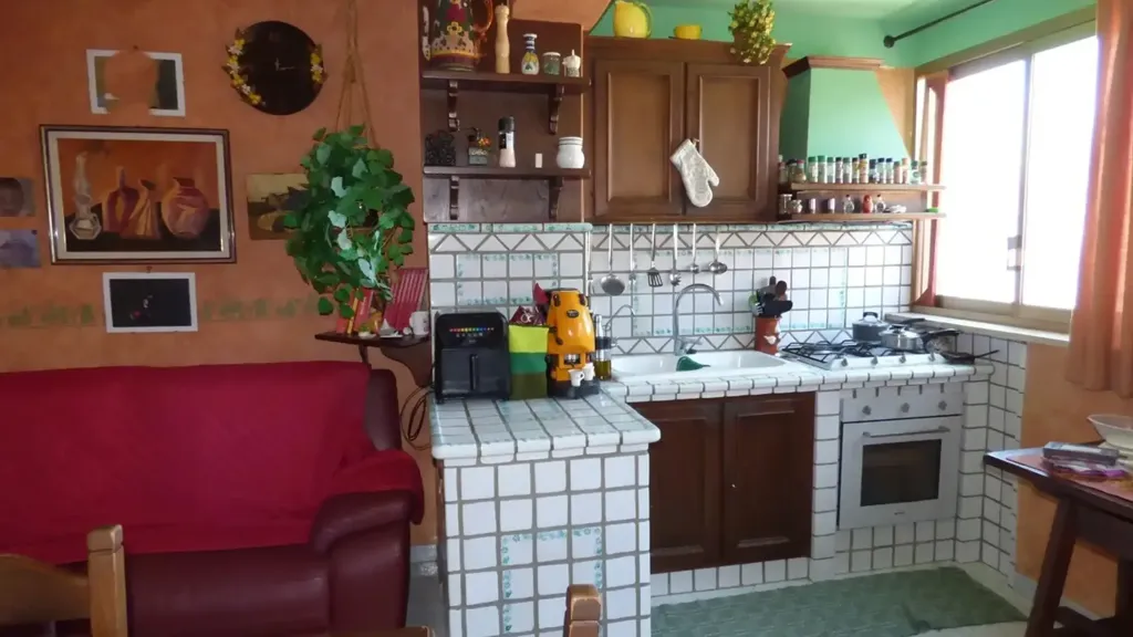 Cucina - Apartment with Panoramic View in Corso Calatafimi, Palermo