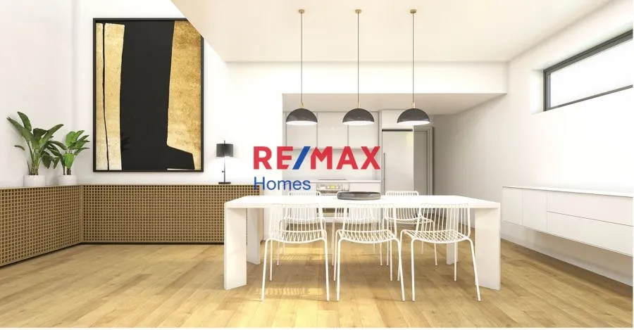 Dining Room - Apartment with Sea View in Alimos, Athens