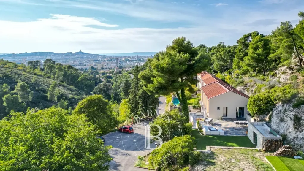Õhuvaade - Luxury House with Calanques View in Marseille
