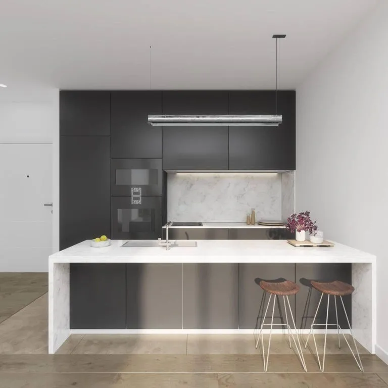 Köök - Luxury Apartment with Pool in Fuengirola