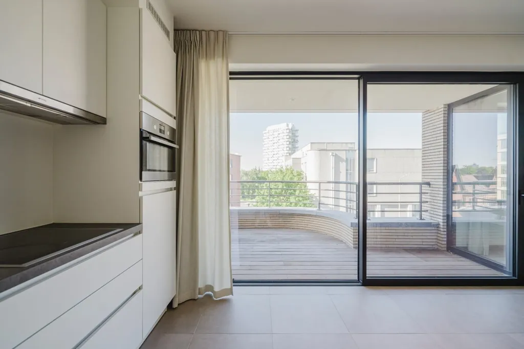 Cuisine - Studio avec Terrasse et Parking à Kortrijk