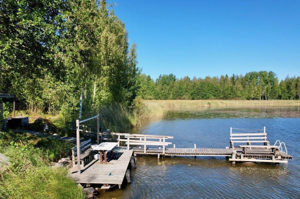 Garden - Detached House with Lake View in Sysmä