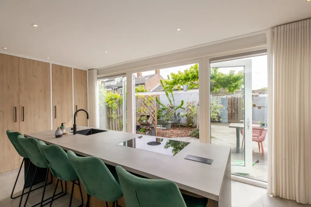 Köök - Modernised Corner House with Garden in Middelburg