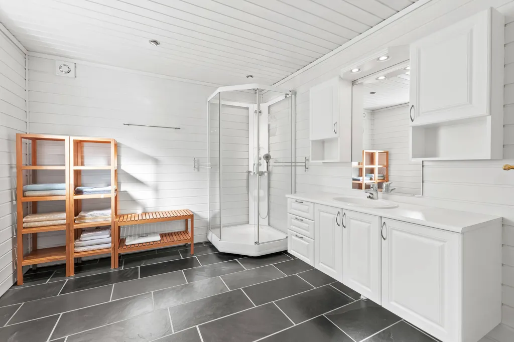 Salles de bain - Fritidsbolig with Sea View in Lindesnes