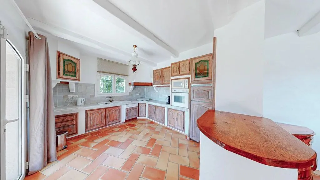 Köök - Luxury Villa with Sea View in Cannes