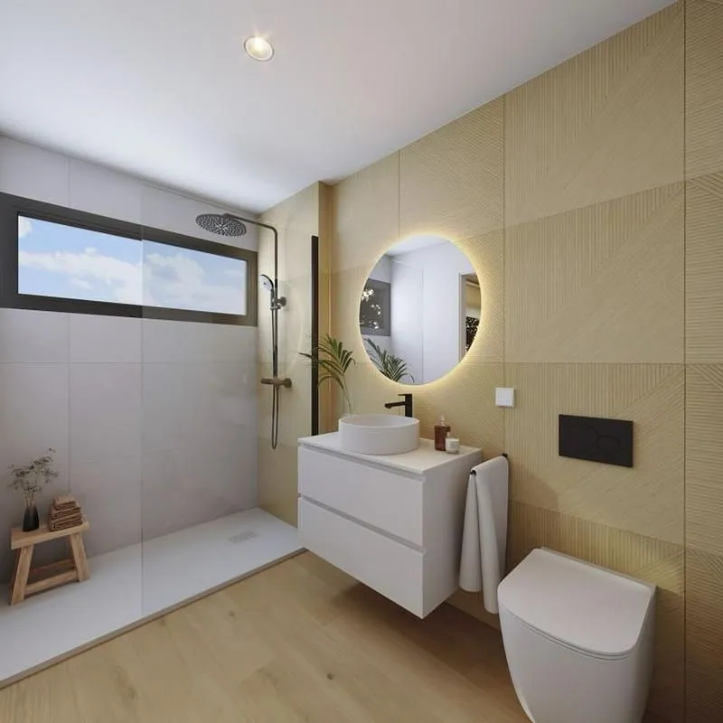 Salles de bain - Apartment with Pool and Terrace in Nucia