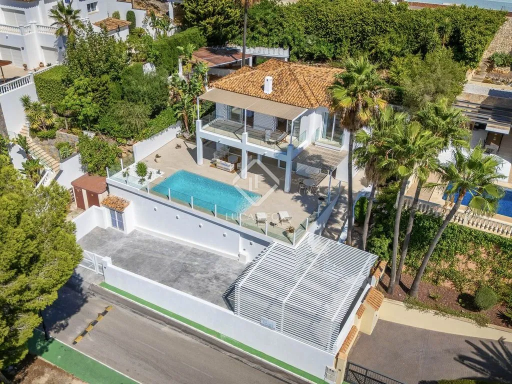 Vue aérienne - Luxury Villa with Sea View in Altea