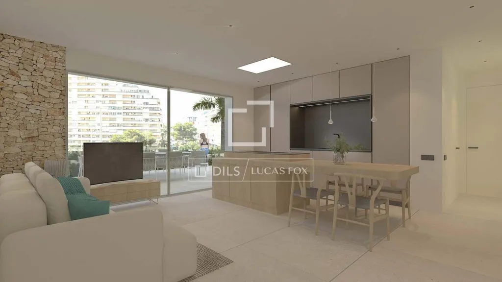 Soggiorno - Apartment with Sea View in Cullera