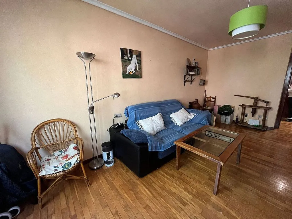 Séjour - Apartment with Terrace in San Adrián, Logroño