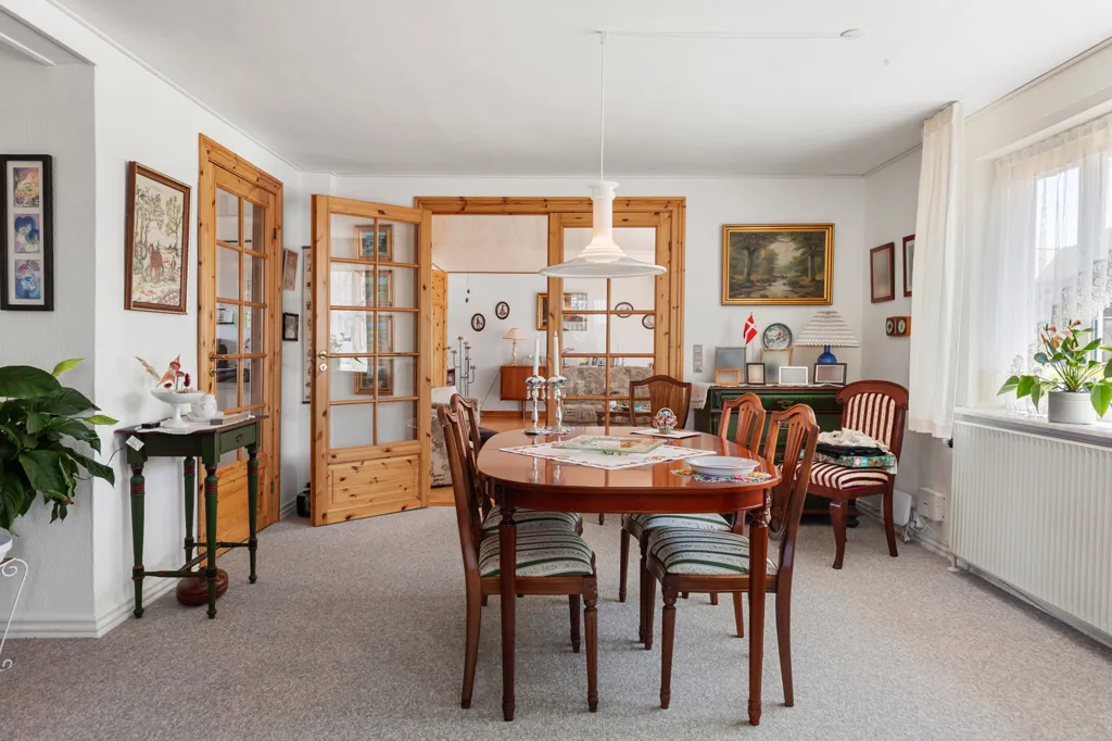 Sala da pranzo - 1943 Villa with Garden in Fjerritslev
