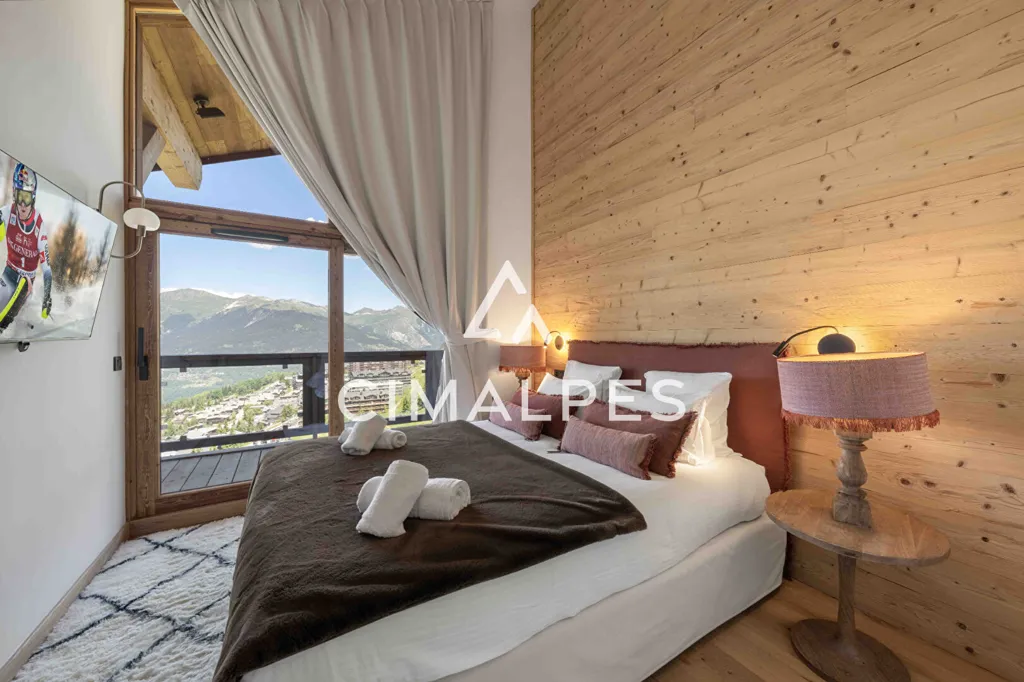 Camere da letto - Penthouse with Mountain Views in Trois Vallées