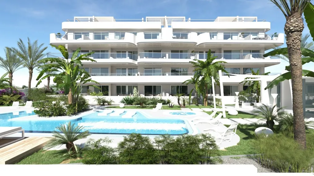 Piscine - New Luxury Complex with Gym in Lomas de Cabo Roig