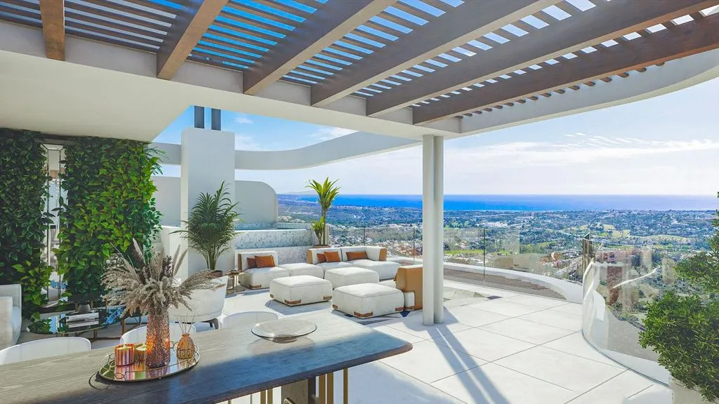 Terrasse - Luxury Penthouse with Solarium in Benahavís