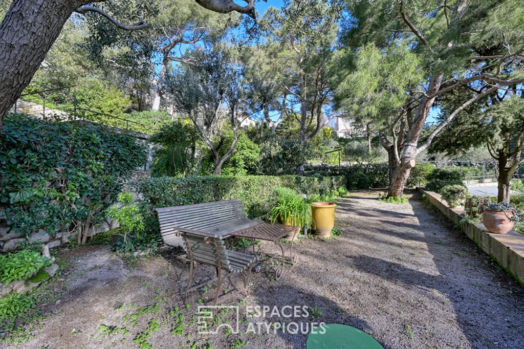 Jardin - Maison de Caractère avec Vue Port à Montpellier