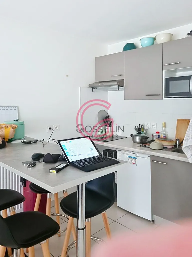Kitchen - 2-Bedroom Flat with Parking in La Teste de Buch