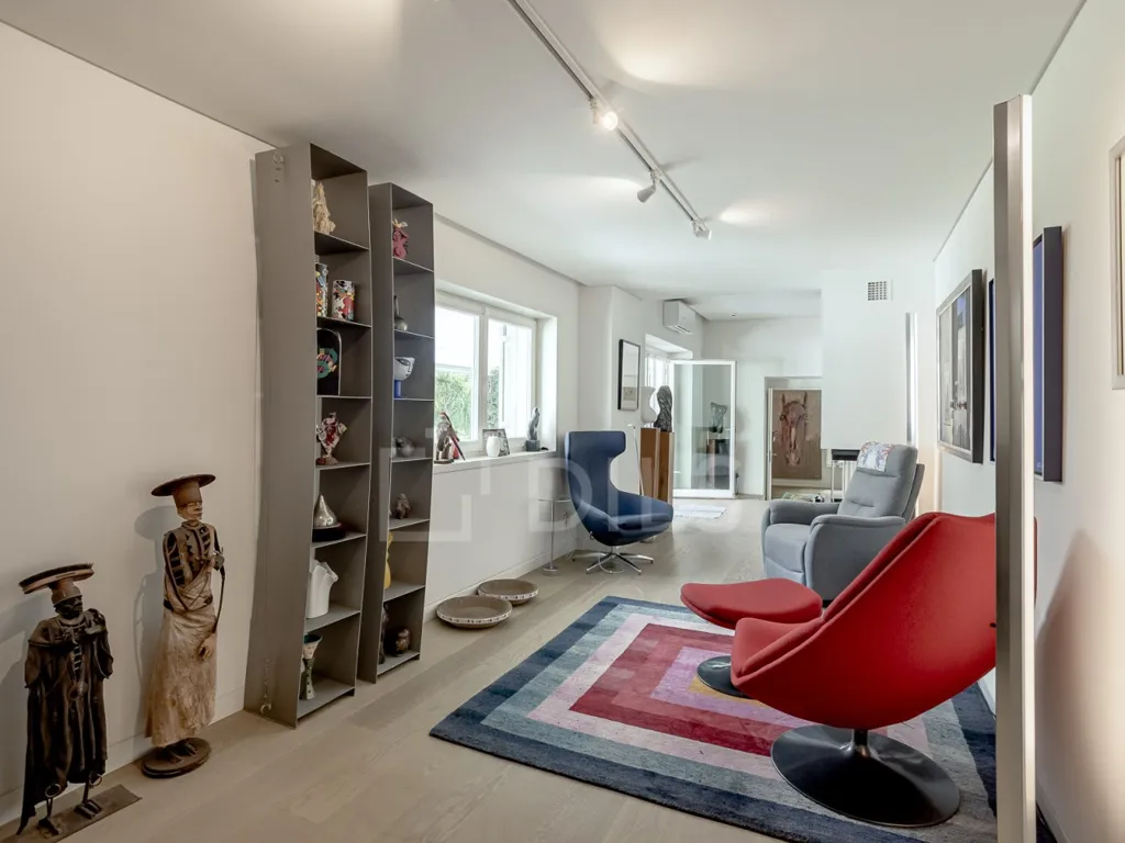 Séjour - Isolated T5 House with Pool in Monte Estoril