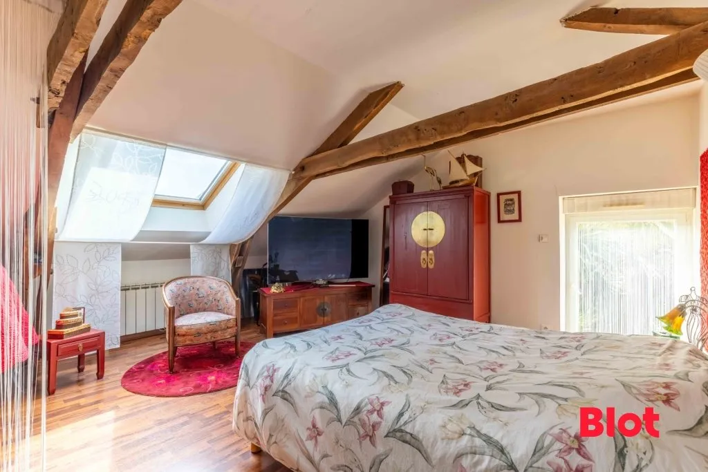 Chambres - Maison de Bourg en Pierre avec Jardin à Maxent