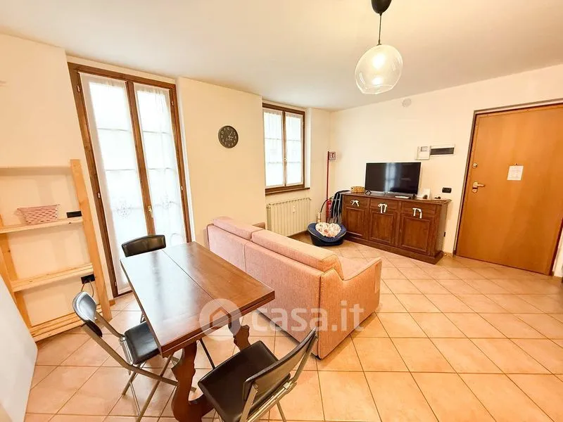 Séjour - Modern Apartment with Balcony in Aprica