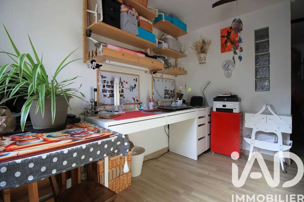 Office - Village House with Attic in Auriol