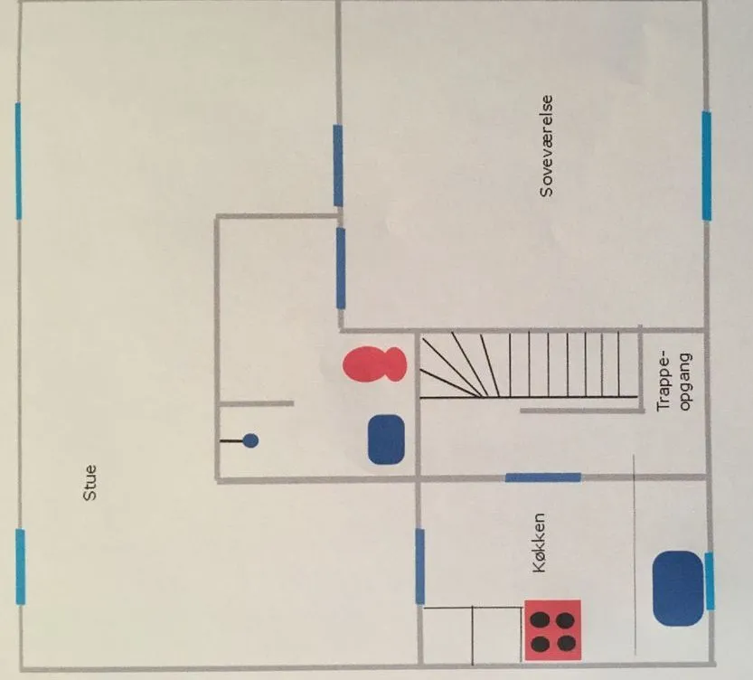 Plan - Renovated 2-Bed Flat in Dalbyover
