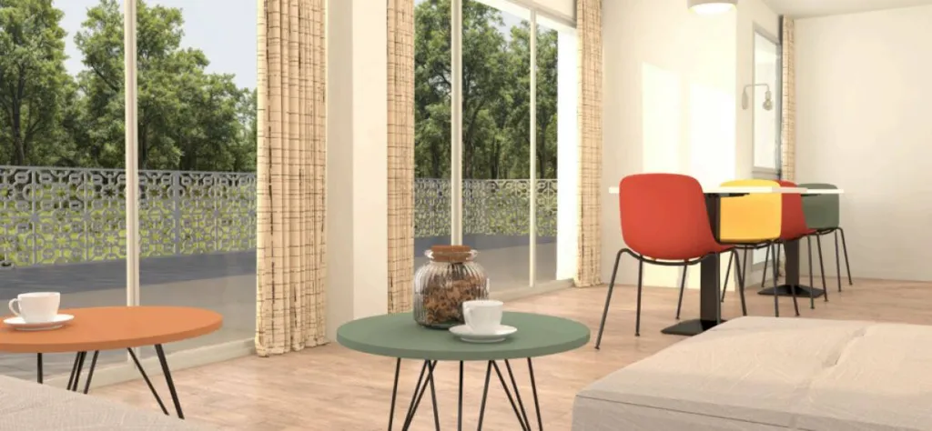 Appartement Meublé dans Résidence Étudiante à Saint-Étienne