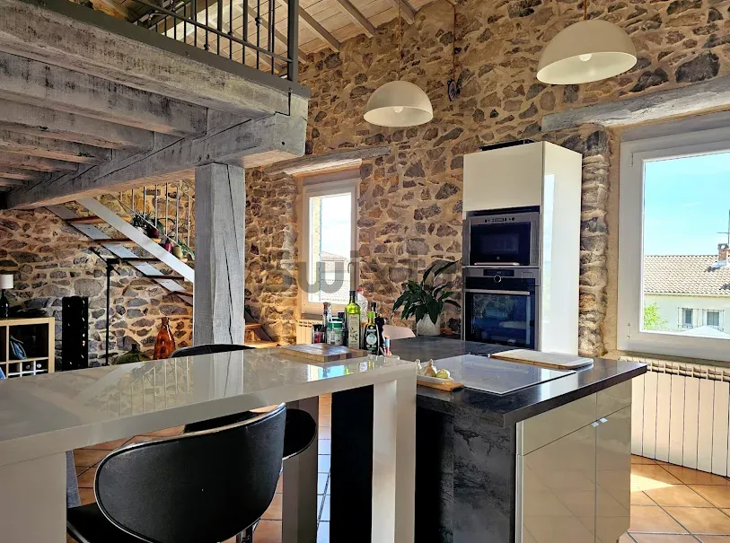 Köök - Renovated Vineyard House with Pool in Lédignan