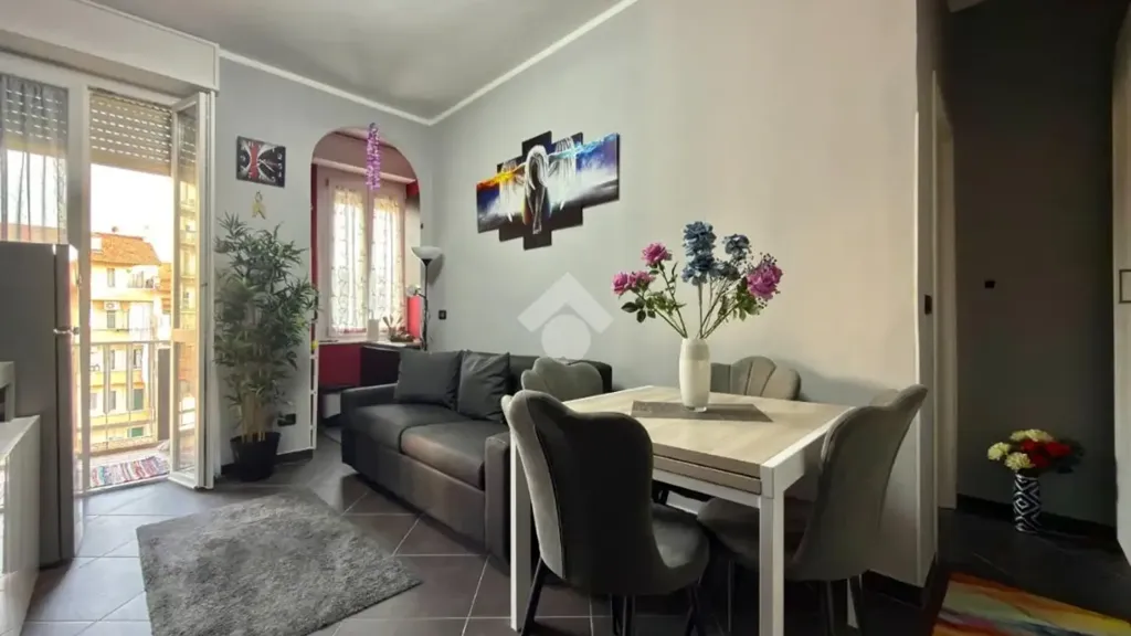 Séjour - Rustic 2-Bed Flat with Balcony in Torino