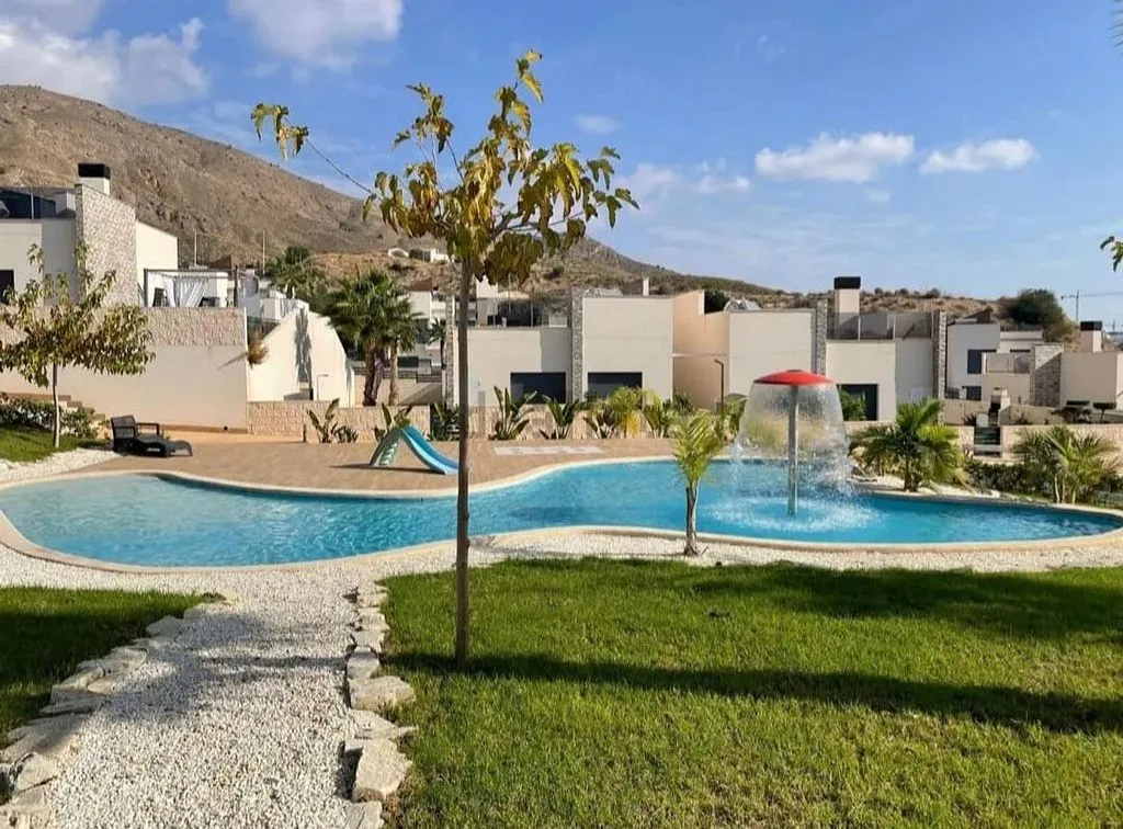 Piscina - Apartment with Private Garden in Finestrat