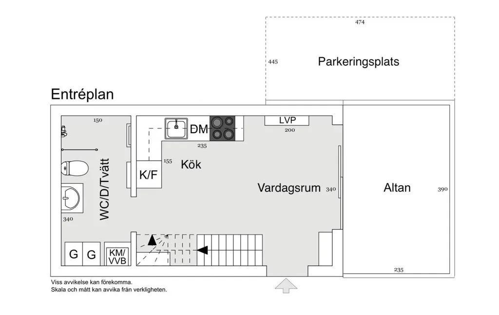 Plan - Apartment with Balcony in Älvsjö, Stockholm