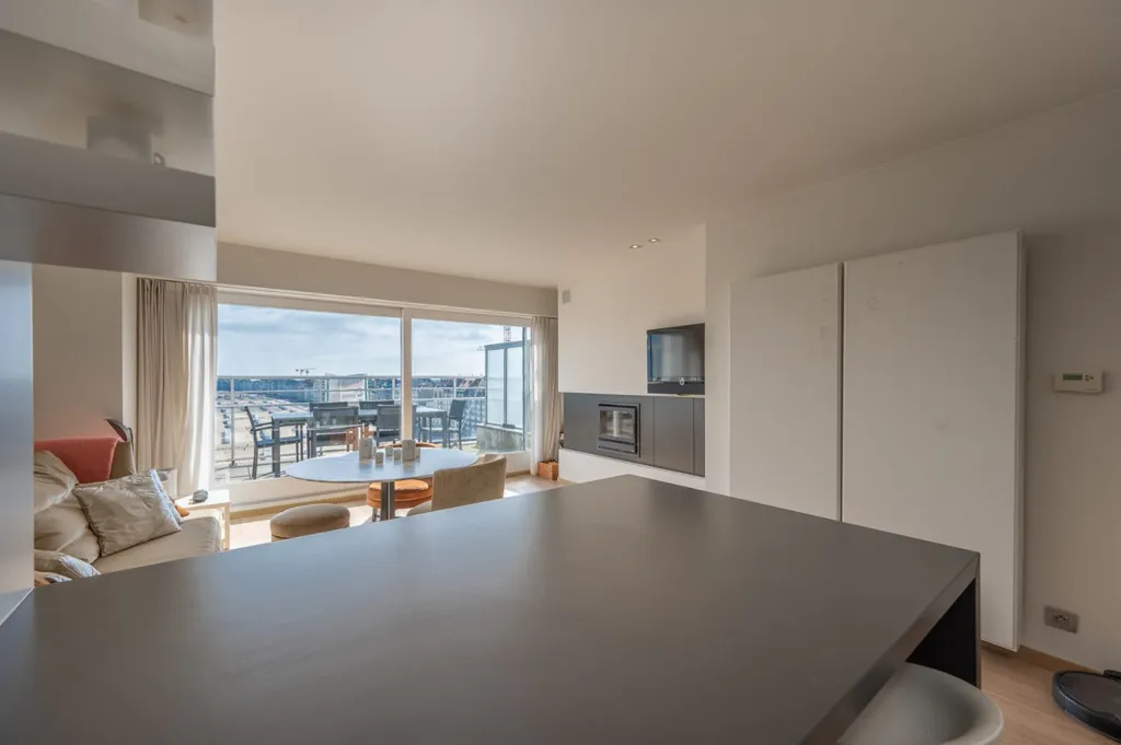 Küche - Apartment with Sea View in Duinbergen