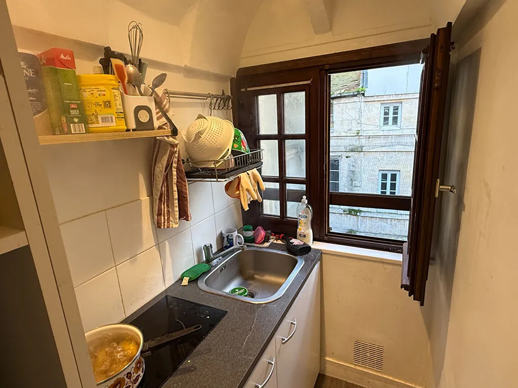 Köök - 1-Bedroom Flat in Central Caen