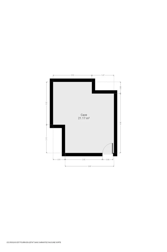 Plan - Appartement avec Terrasse dans Résidence Récente à Wépion