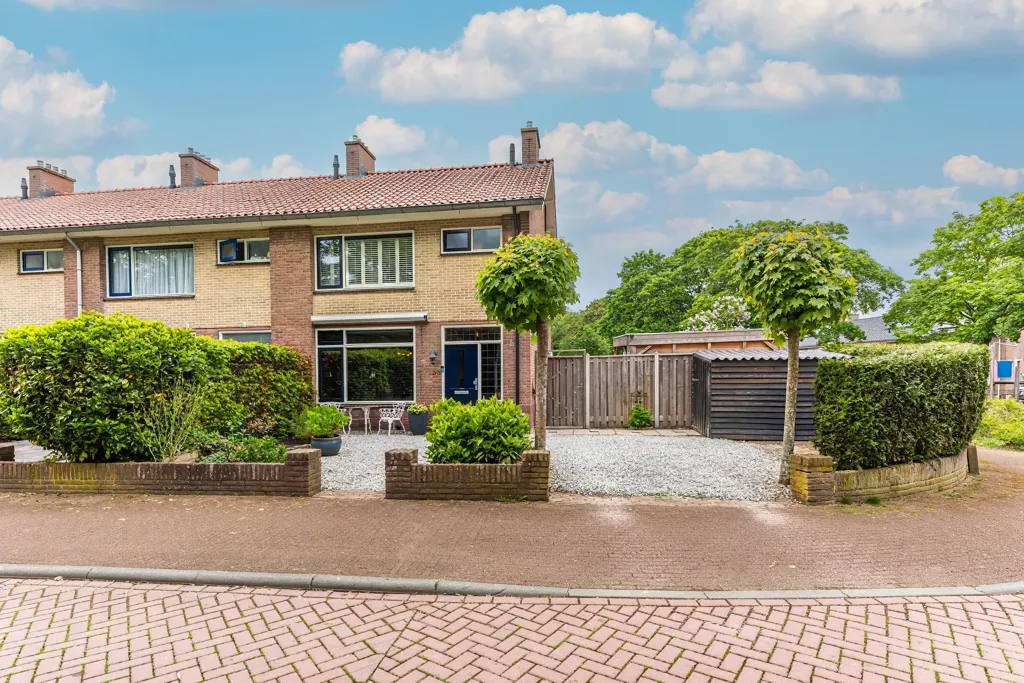 Exterior - Modernised Corner House with Garden in Huizen