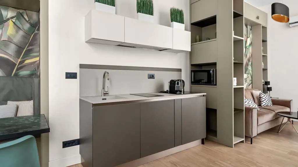 Kitchen - Fully Furnished Flat in Historic Centre, Naples