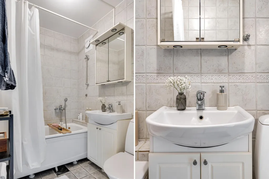 Bagni - Corner Apartment with South-Facing Balcony in Lomma