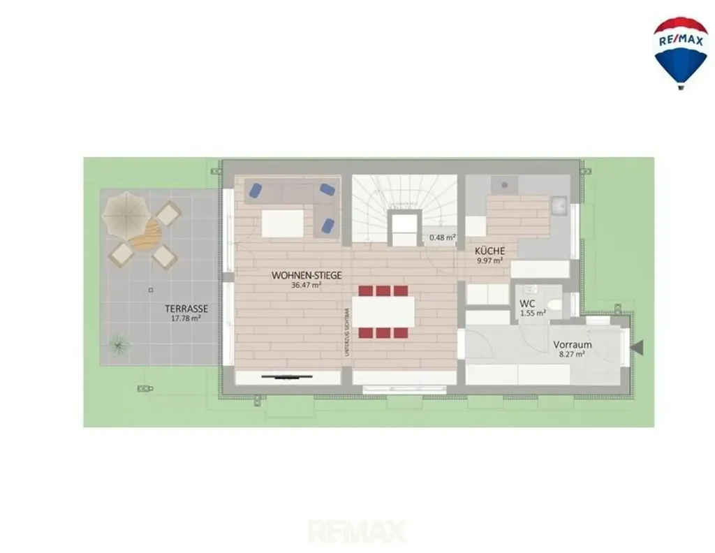 Planimetria - New Build House with Waterfront in Alte Donau